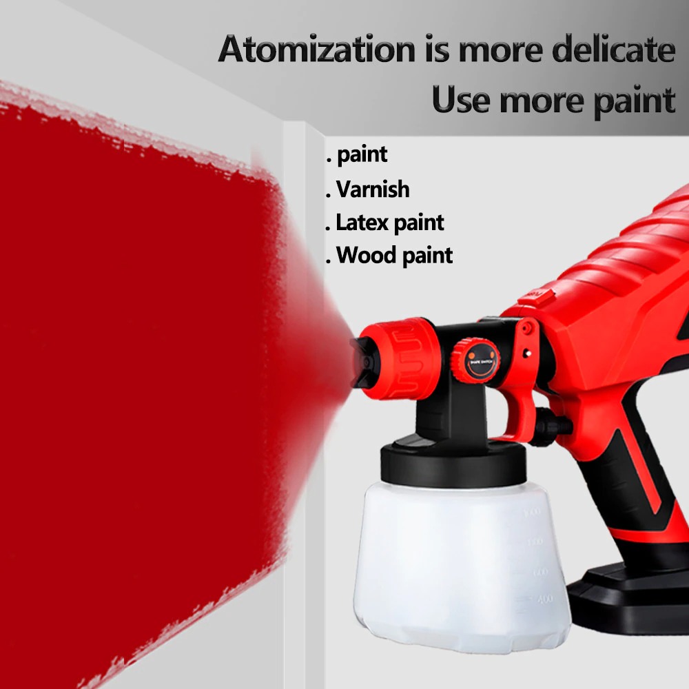 Idealtool Pistol Semprot Cat Dinding Electric Spray Gun 600W JH09